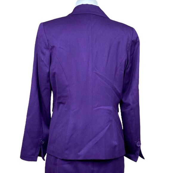 Pendleton Wool Suit Set Size 10/12 Purple - Picture 3 of 9